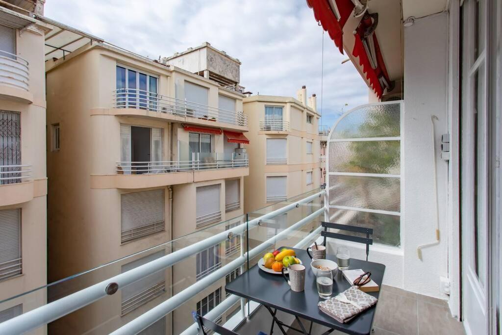 L24 Meyerbeer Promenade 1min Sea & Negresco Ac/balcony Apartment