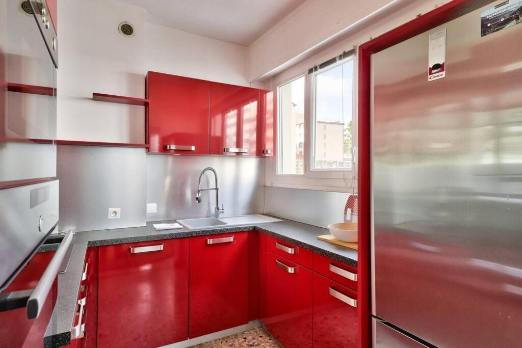 Apartamento L29 Lenval At 1min Walk To Sea Front Ac Balcony Nice