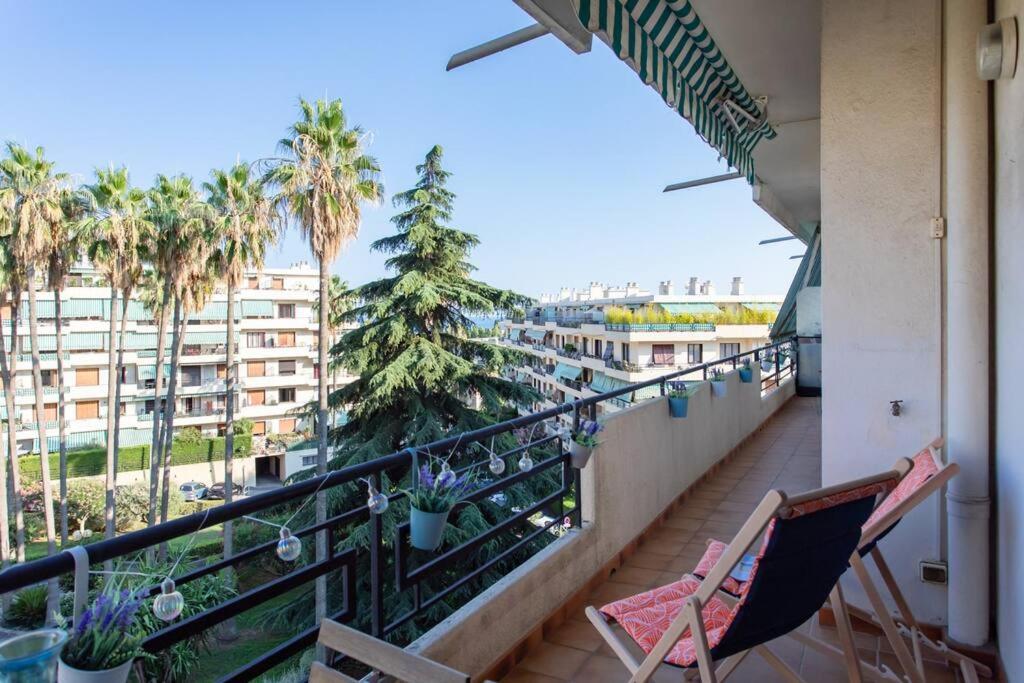 L45 St Marguerite Sea View/ Balcon, Parking Wifi Nice