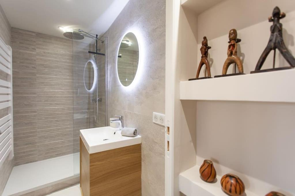 L16 Malonat Vieux 1 Min Mer/ 2 Chbres & Ac Apartamento Nice