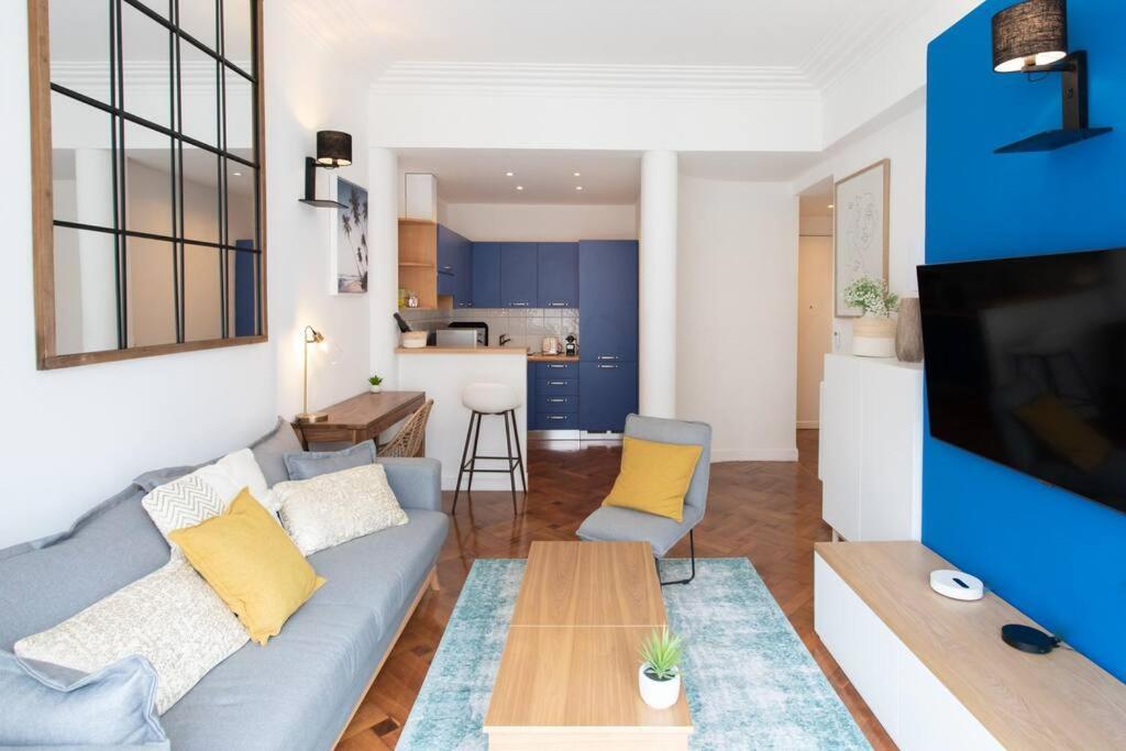 L24 Meyerbeer Promenade 1min Sea & Negresco Ac/balcony *