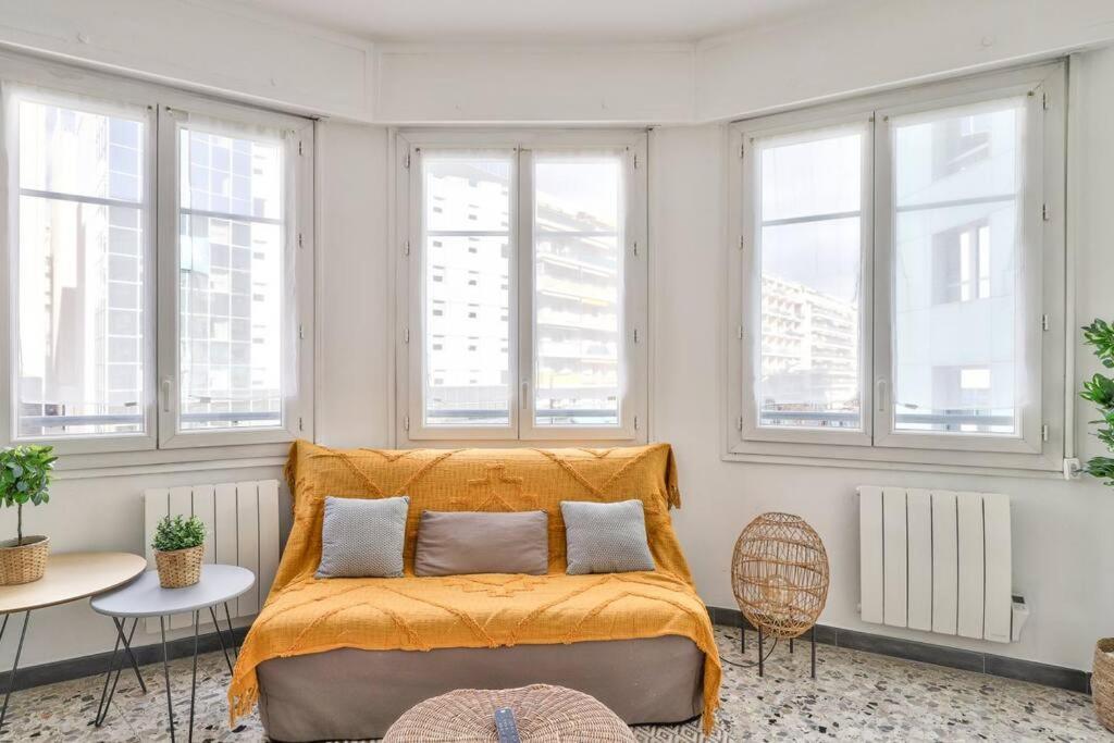 L29 Lenval At 1min Walk To Sea Front Ac Balcony Apartamento *
