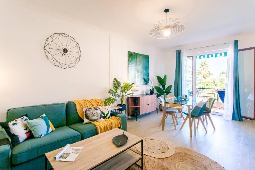 L45 St Marguerite Sea View/ Balcon, Parking Wifi Nice