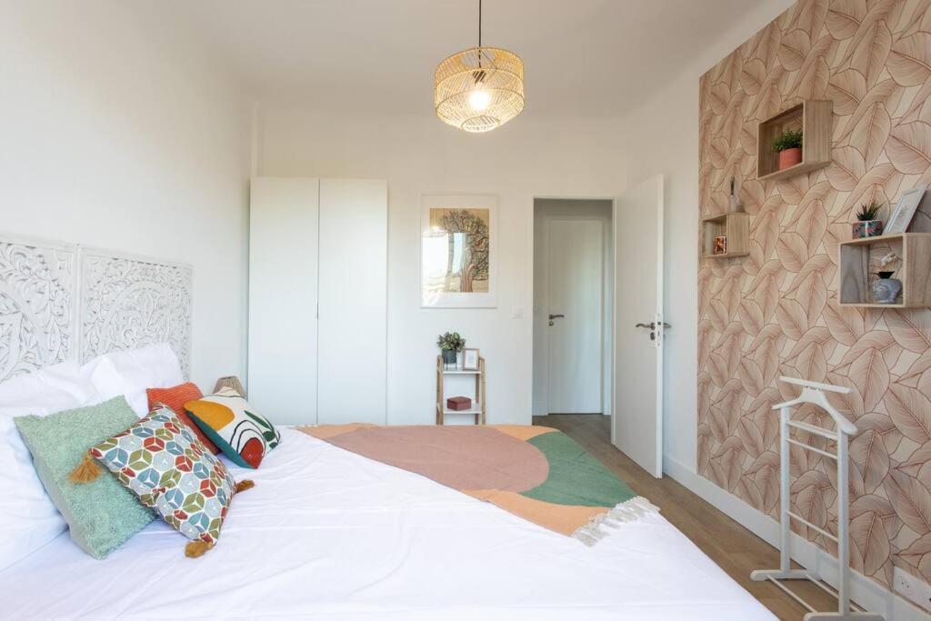 L45 St Marguerite Sea View/ Balcon, Parking Wifi Apartment Nice