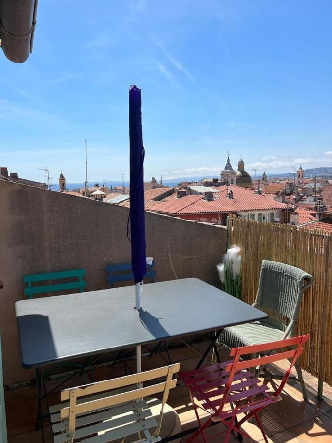 La Croix - F3, Terrasse Vue Panoramique, Vieux-nice Old Town And Terrace Apartment *