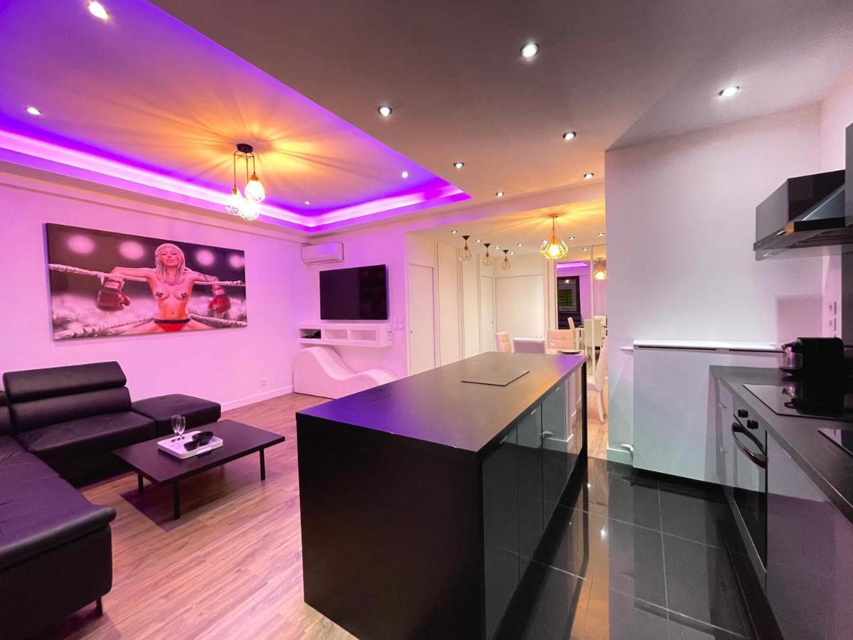 Loft Romantique Spa Apartment Nice