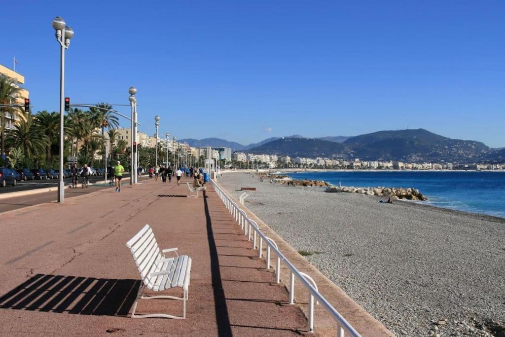 Nice, 100m Sea, 1 Bedroom, Promenade Des Anglais Apartment Nice