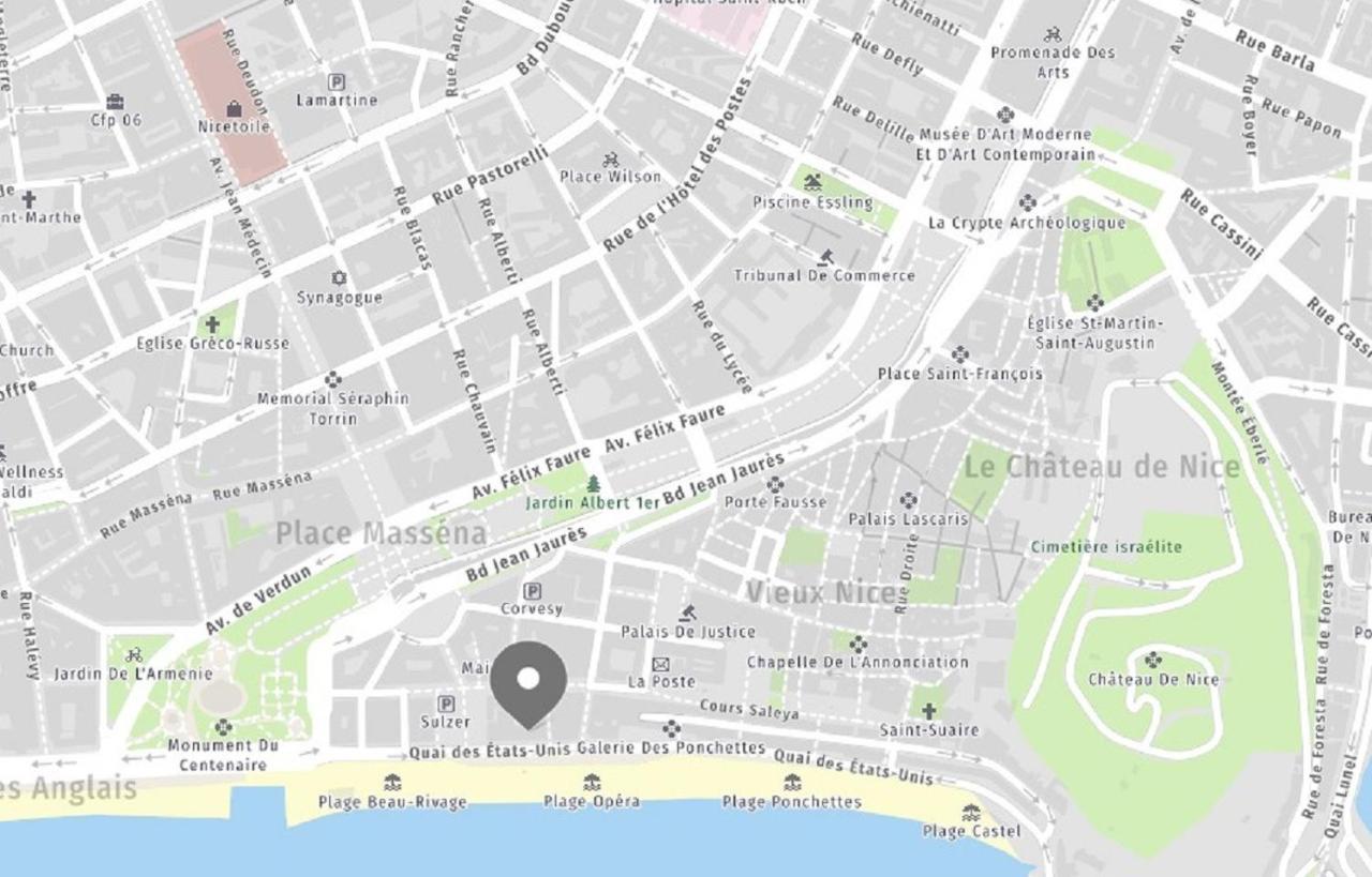 Apartment Riviera - Balcon Des Etats Unis - Old Town Promenade Des *