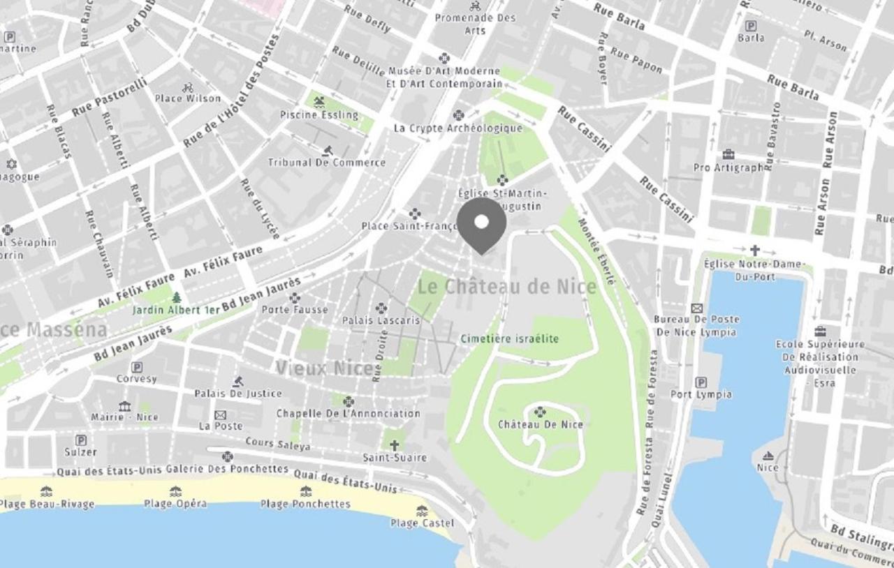 Appartement Riviera Cote D'azur - Vieux Old Town Parfait Studio Ac - 5mn Promenade Des - Menica 1