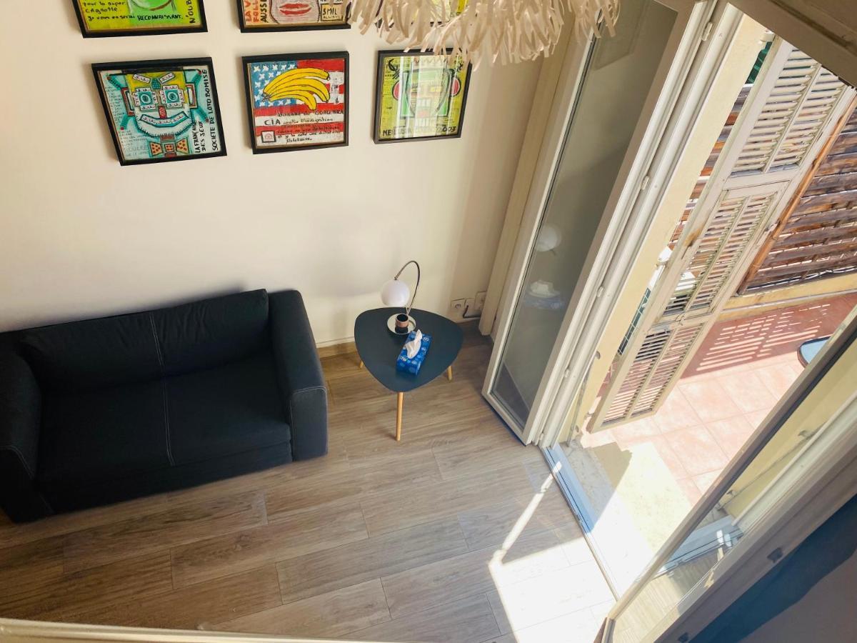 Cosy Mezzanine Avec Terrasse Proche Mer Nice