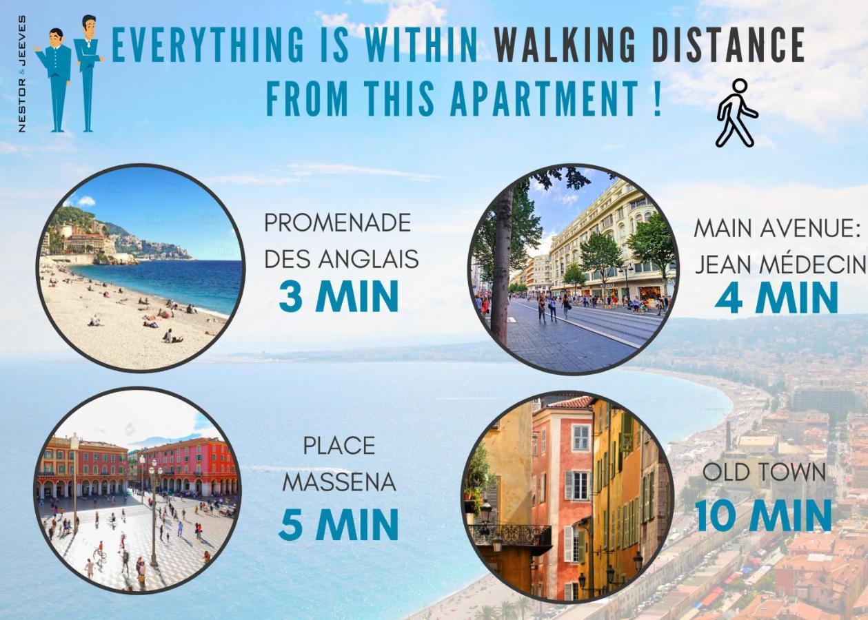 Apartment Nestor&jeeves - Coeur Riviera - Center - Near Nice