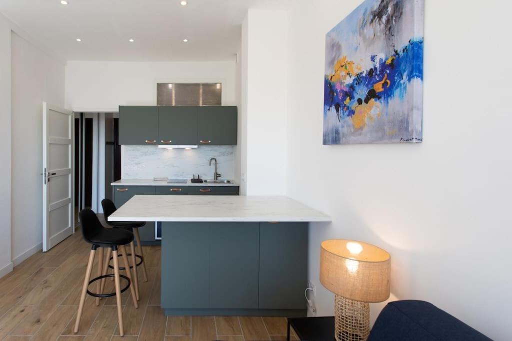 Apartment #43 Design Terrace Ac Wifi Sea View 1min Nice