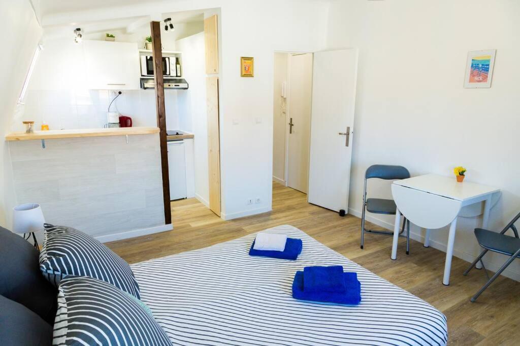 Apartment #36 Liberte, 5 Minutes De La Plage/ac Nice