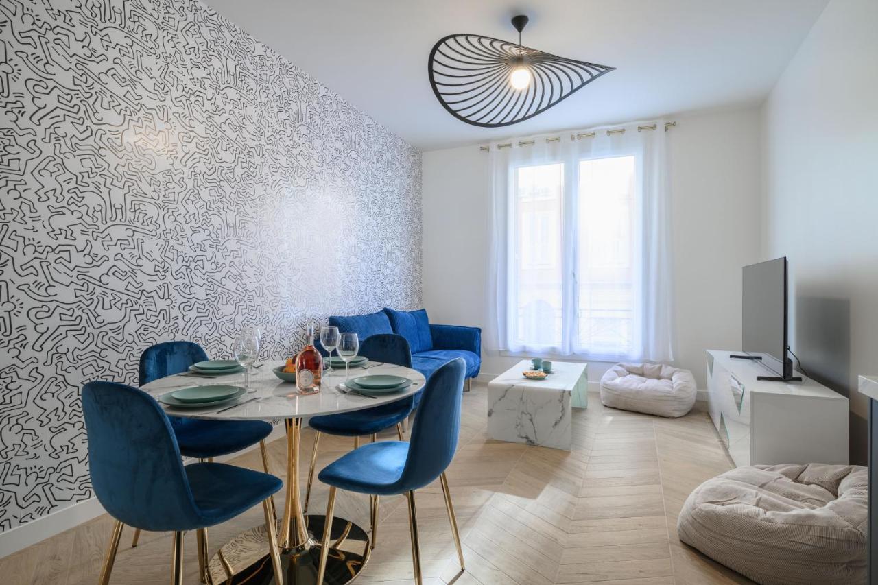 Le Walesa, Magnifique 3p, Spacieux Et Renove, Port De Apartment Nice