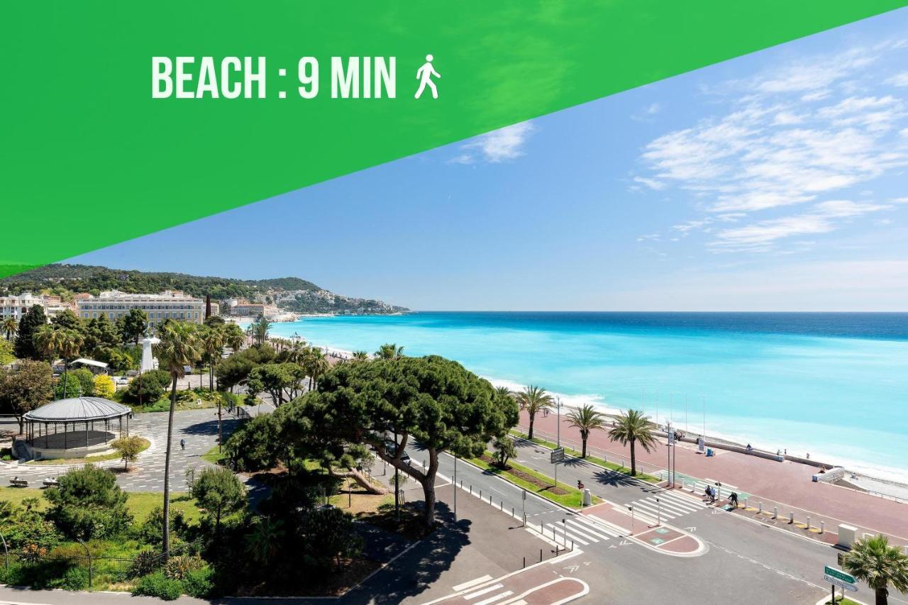 Panoramic Sea View - Air-conditioning - Balcony - Tramway - 2 Bedrooms - Wifi - Fully Equipped Kitchen Apartment