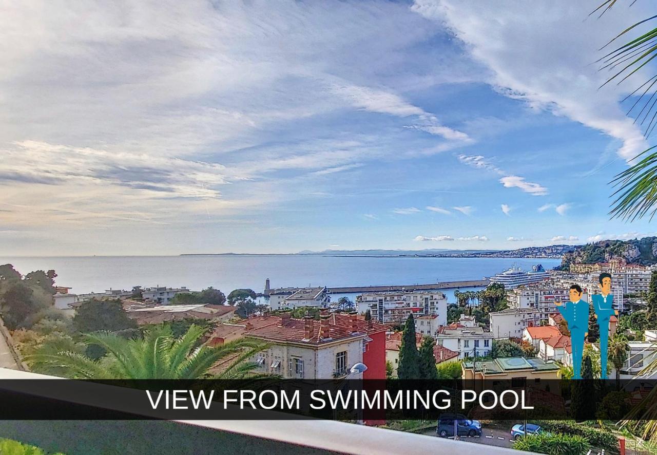 Nestor&jeeves - Hublot Terrasse - Sea View - Swimming Pool * Nice