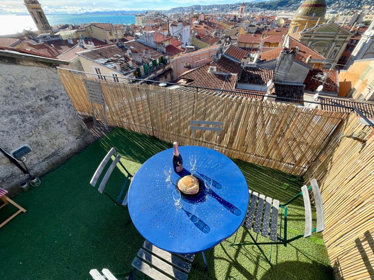 Triplex Toit-terrasse Authentique Vieux-nice & Apartment *