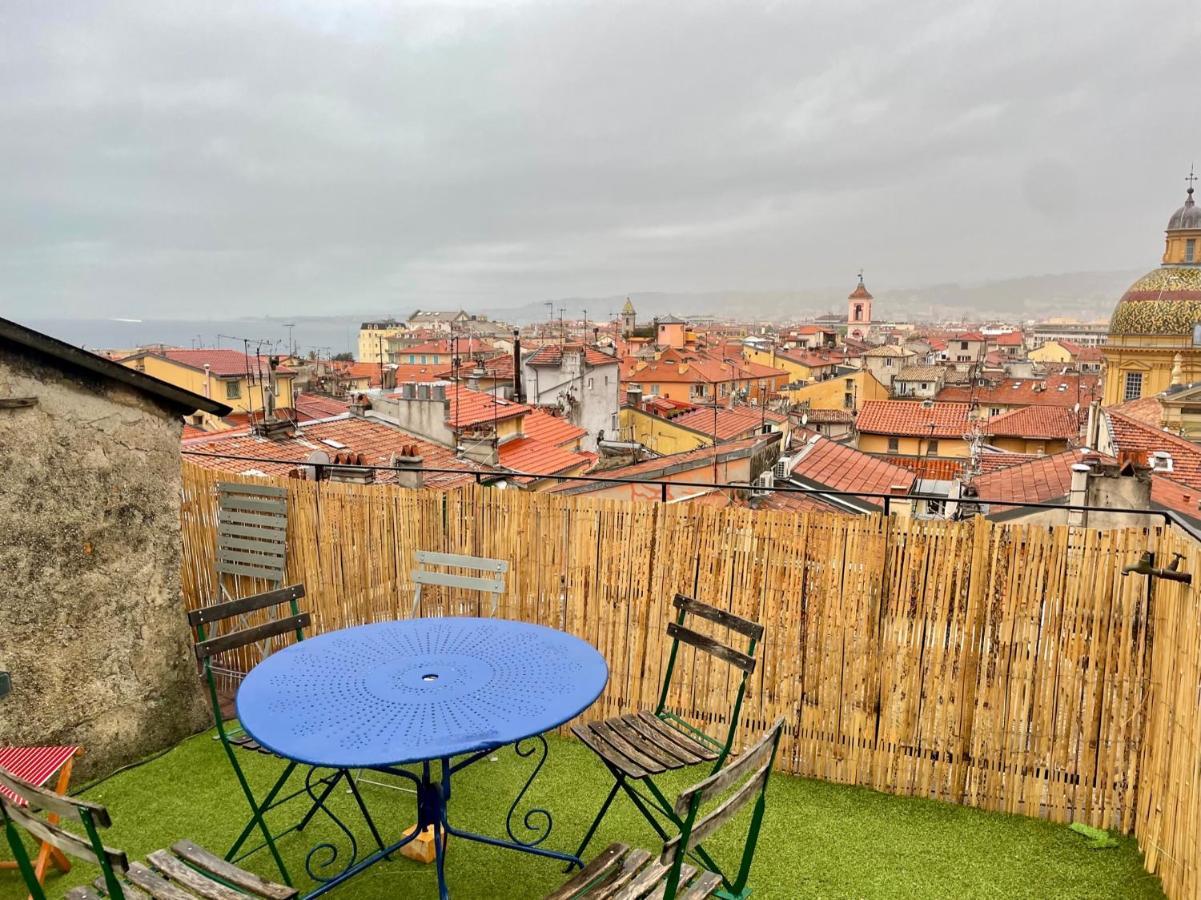 Triplex Toit-terrasse Authentique Vieux-nice & *