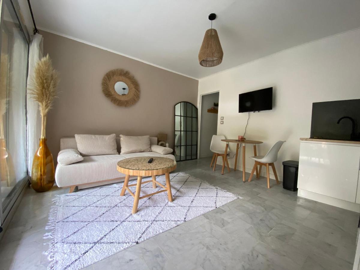 Apartment Cosy 2 Pieces, Jardin Privatif Et Piscine Fabron *