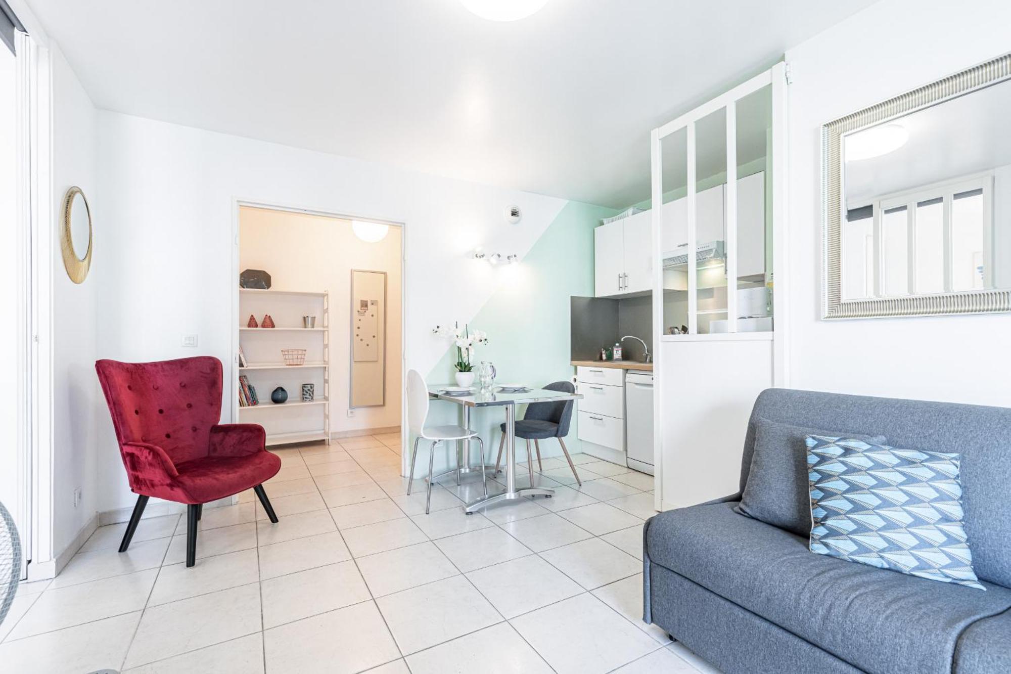 Quiet 1 Bdr Port! Close Place Du Pin Garibaldi Apartment Nice