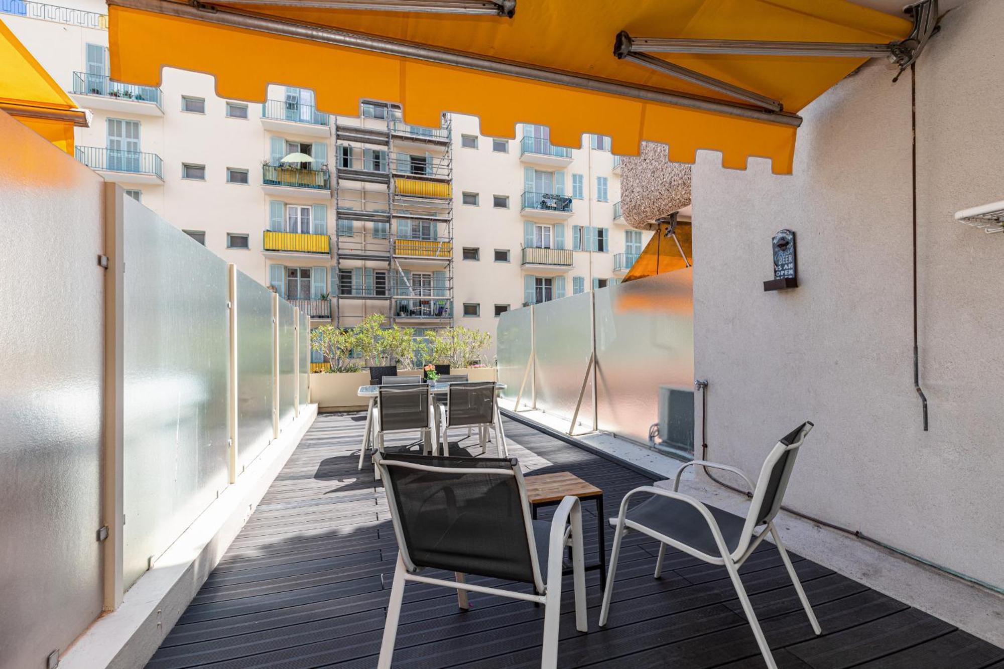 Apartment 1 Bdr Large Terrace Nice