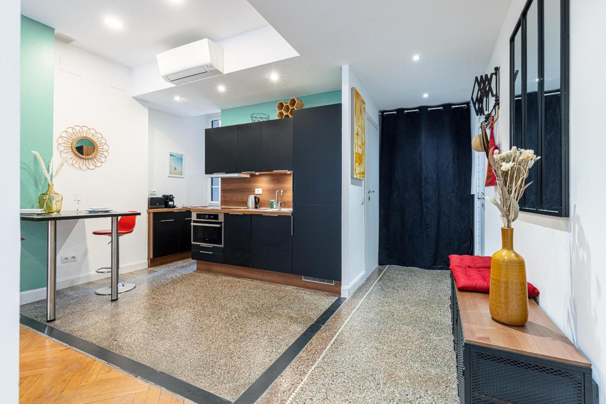 Apartment Cosy 1 Bdr Near Garibaldi Square Nice