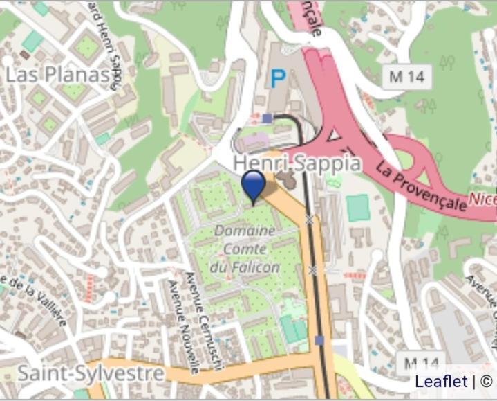 Nord 2 Pieces Calmes,wifi,clim,balcon,parking * Nice