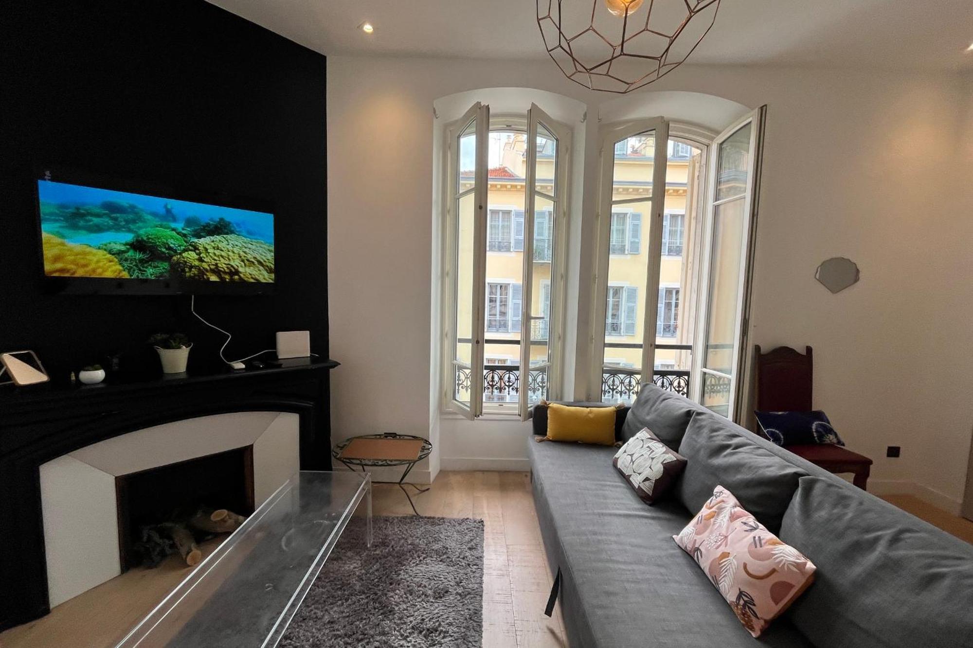 2 Pieces Hypercentre Gioffredo Apartment Nice