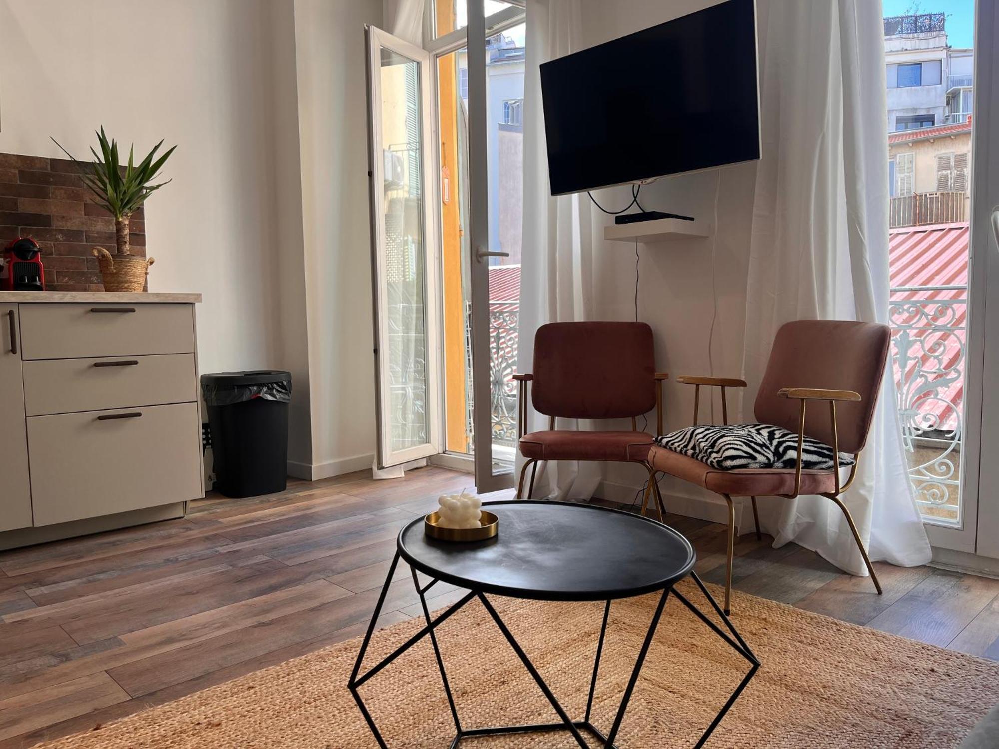 Apartment 2 Pieces Hyper Centre Proche Nice