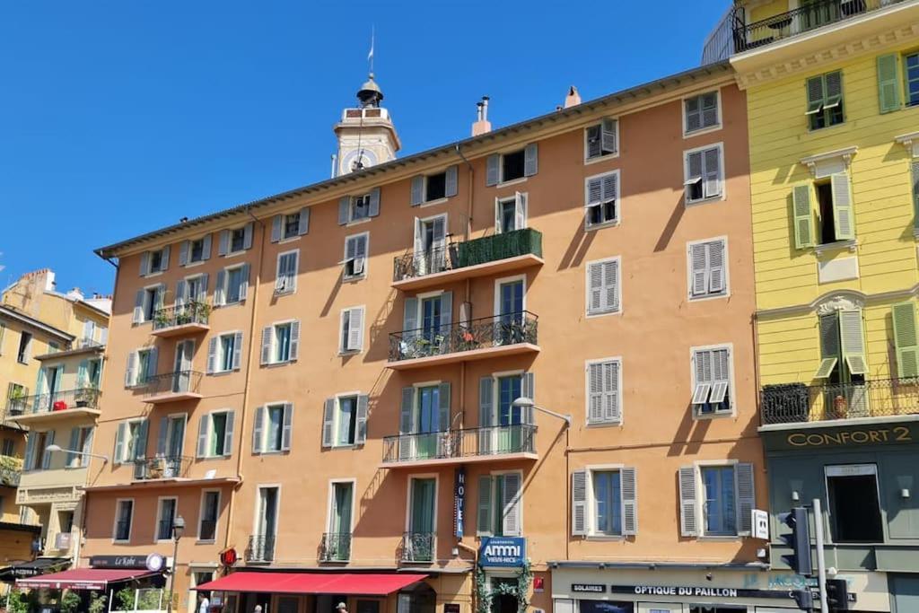 Apartment Jean Jaures - Vieux Superbe T2 Ensoleille Avec Grand Balcon Nice