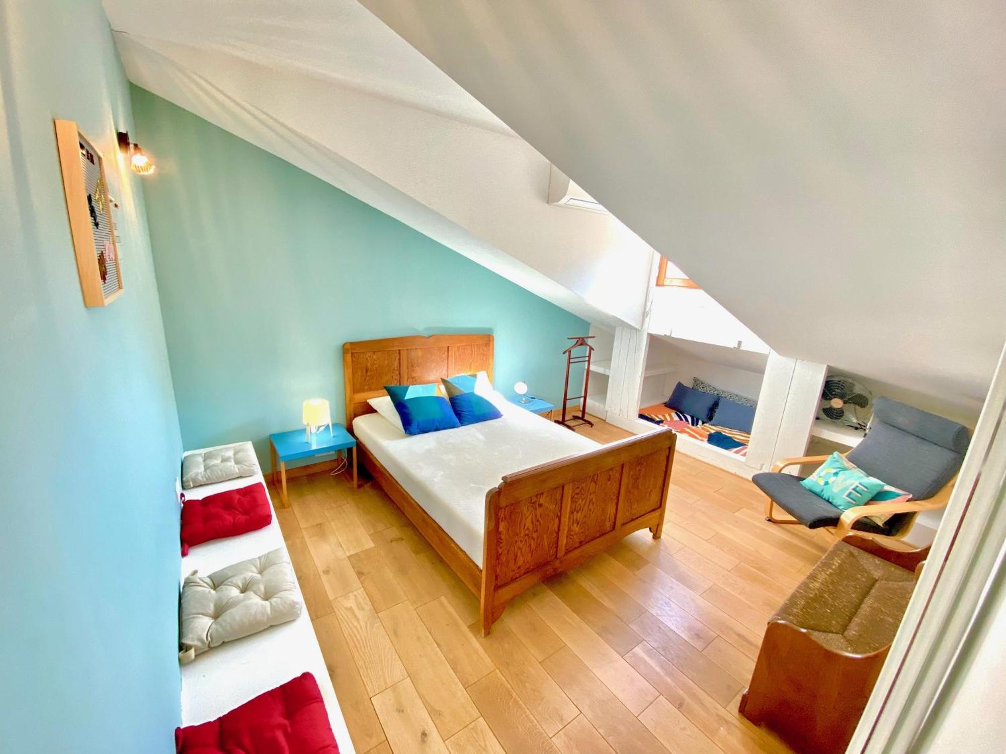 Riviera - Duplex Du Vieux Port - 4 Pieces A C - Old Port Cote D'azur Nice