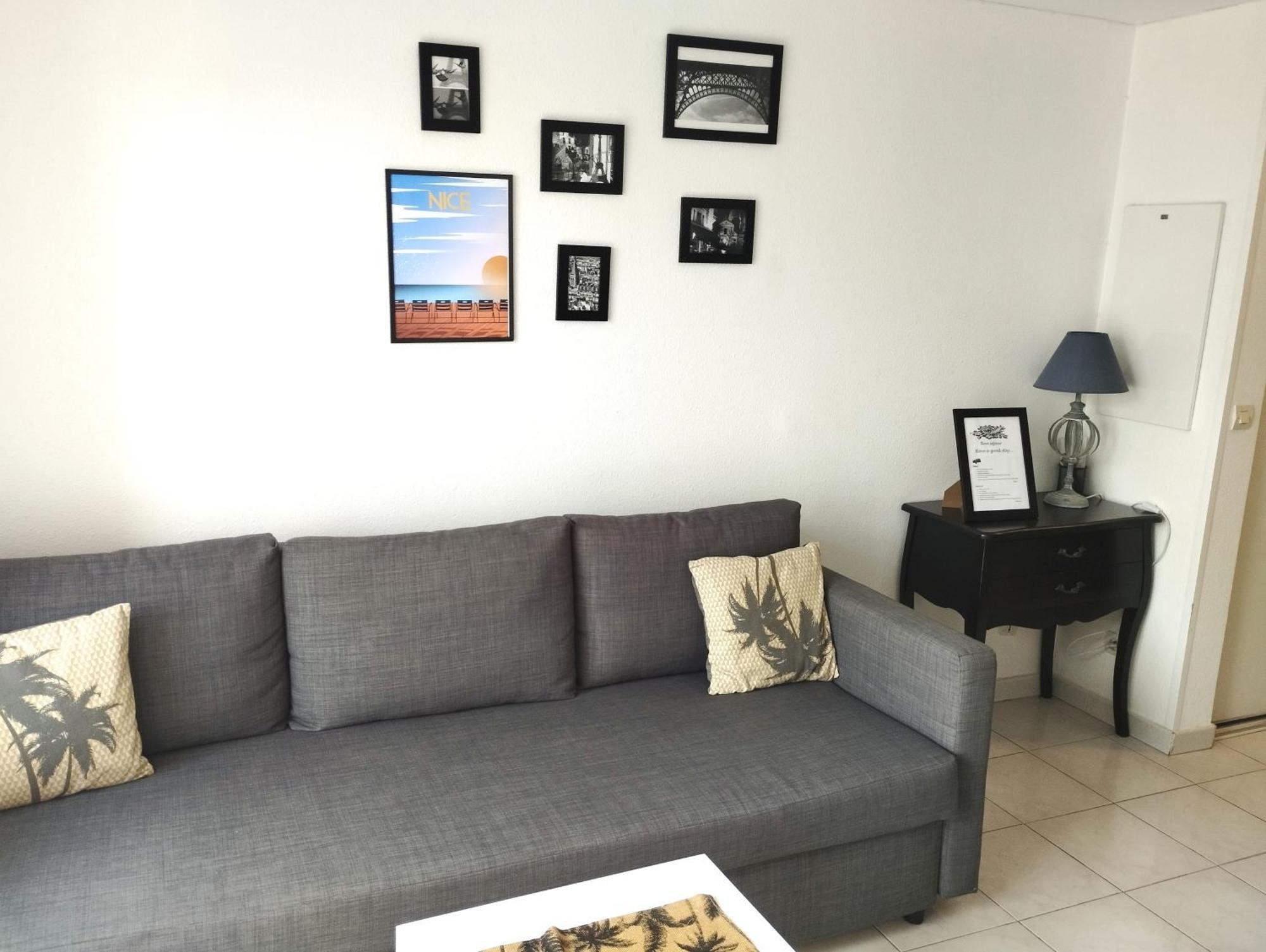 Apartment Studio Climatise, Lumineux A 5 Min De La Promenade Des Anglais *