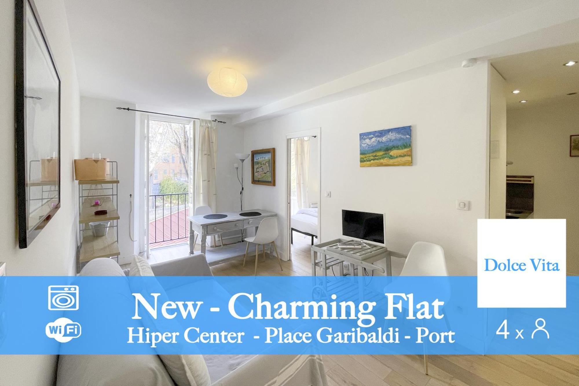 Cassini 4 Pers Super Centrale Wifi Apartment *
