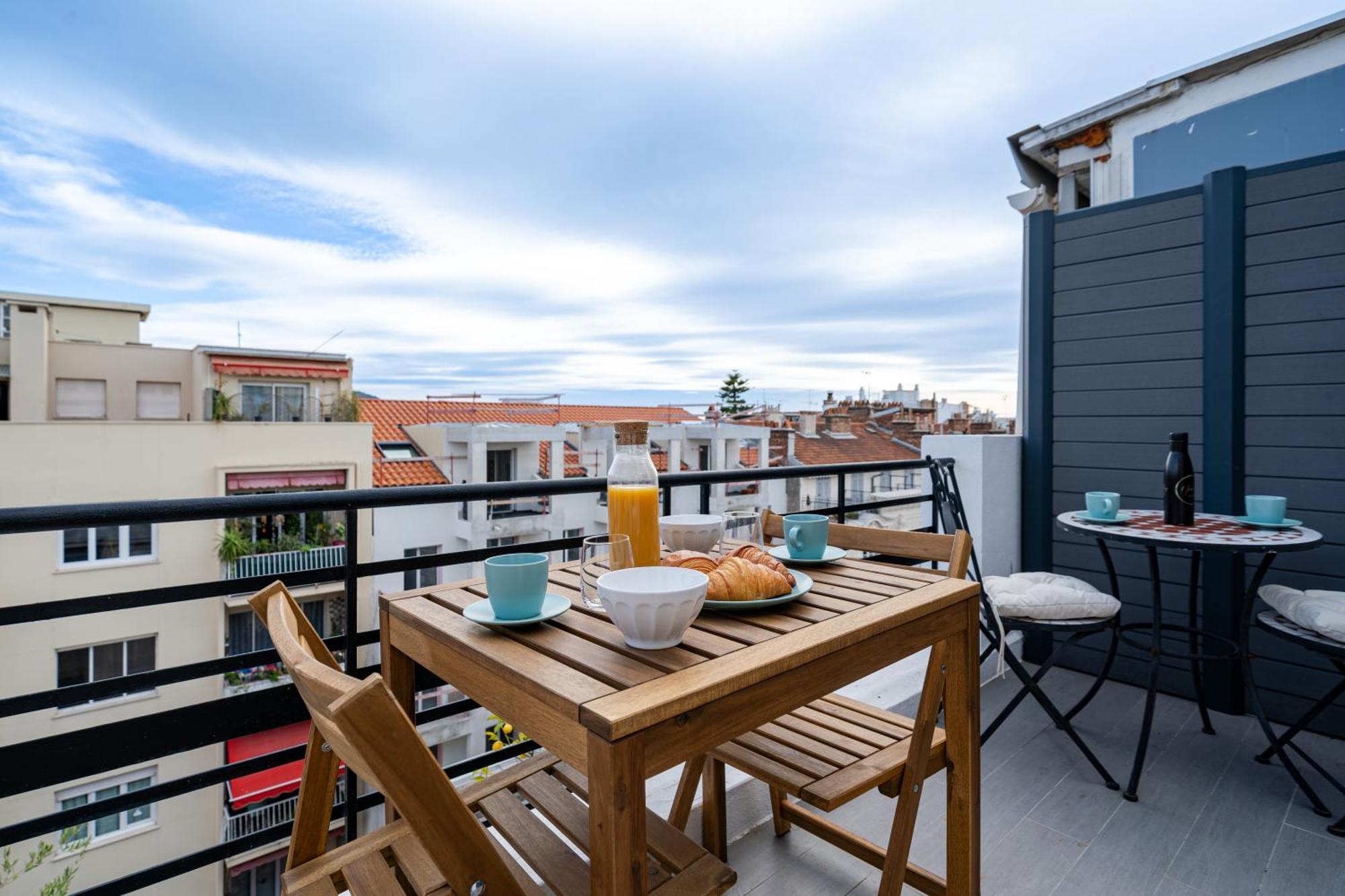 Floor Terrace - Dernier Etage Terrasse Cosy Apartment *