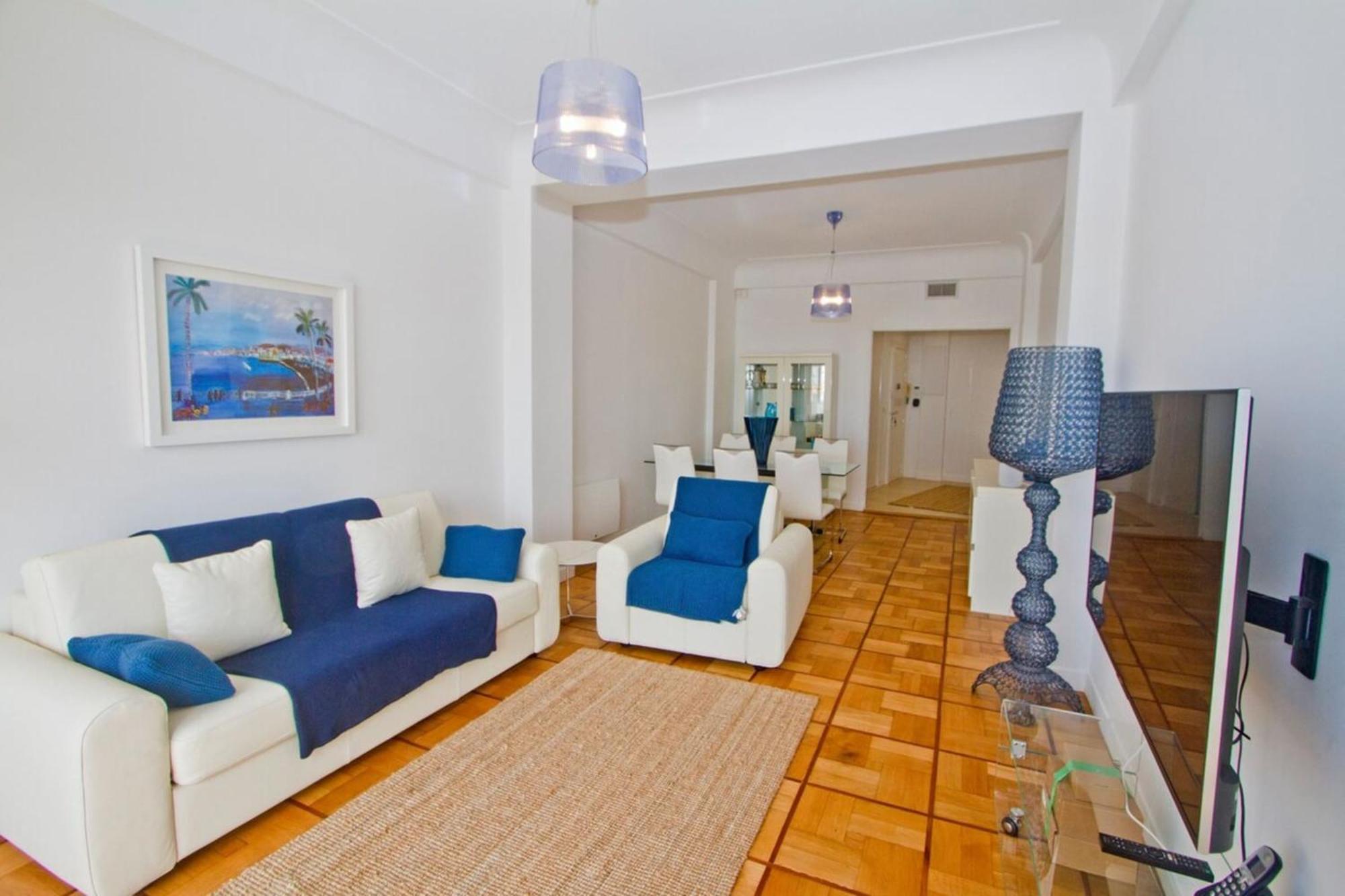 Promenade Des - Sea View 2bdr Nice