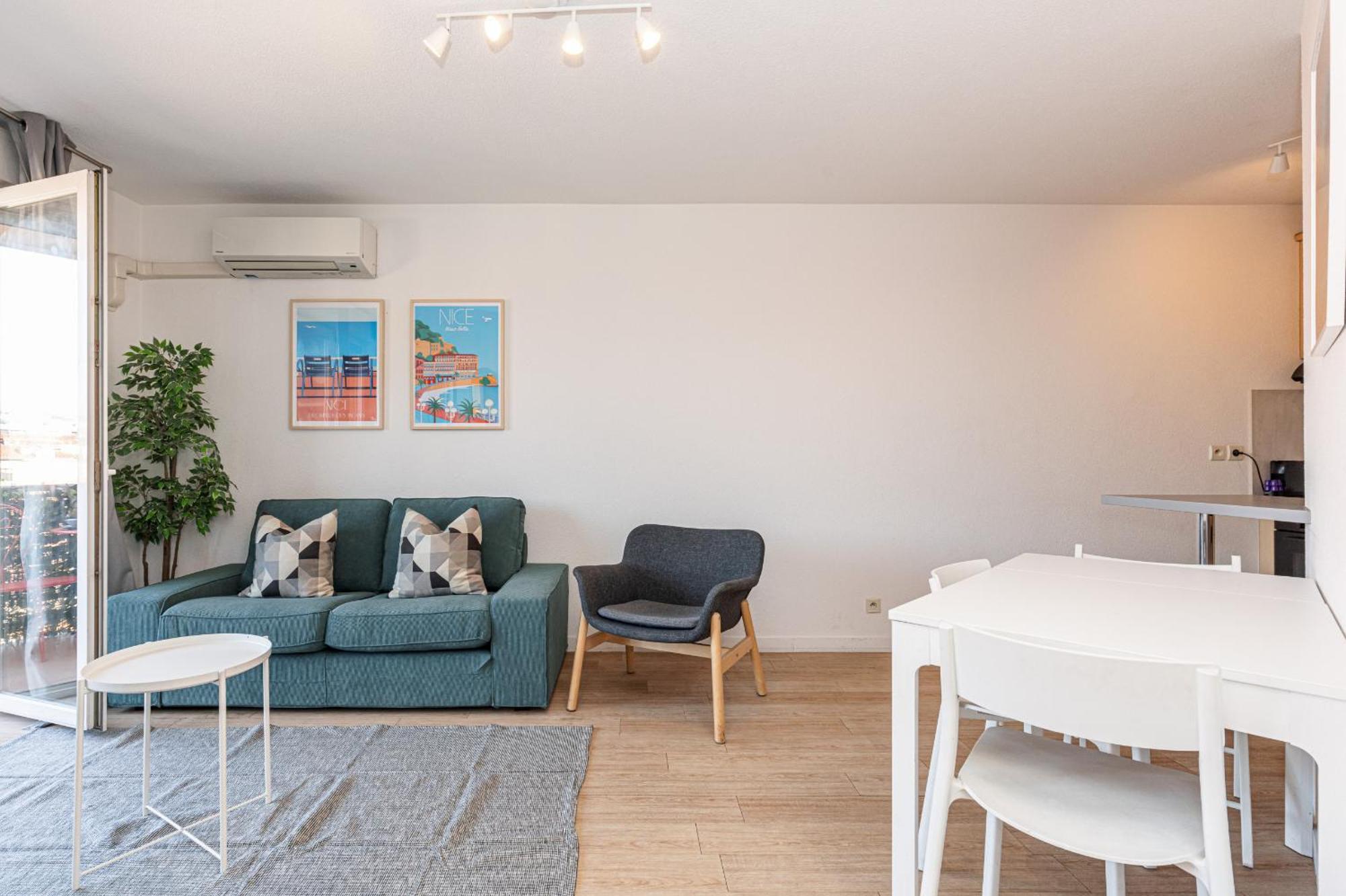 68 Arson - Appt 2 Pieces Dernier Etage - Terrasse - Parking * Nice