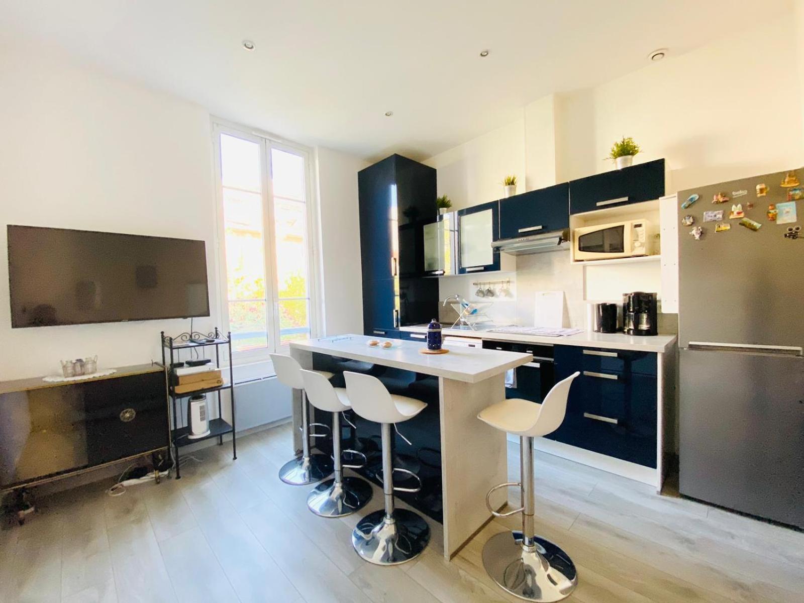 Apartment 2 Pieces Neuf Wifi Quartier Borriglione *