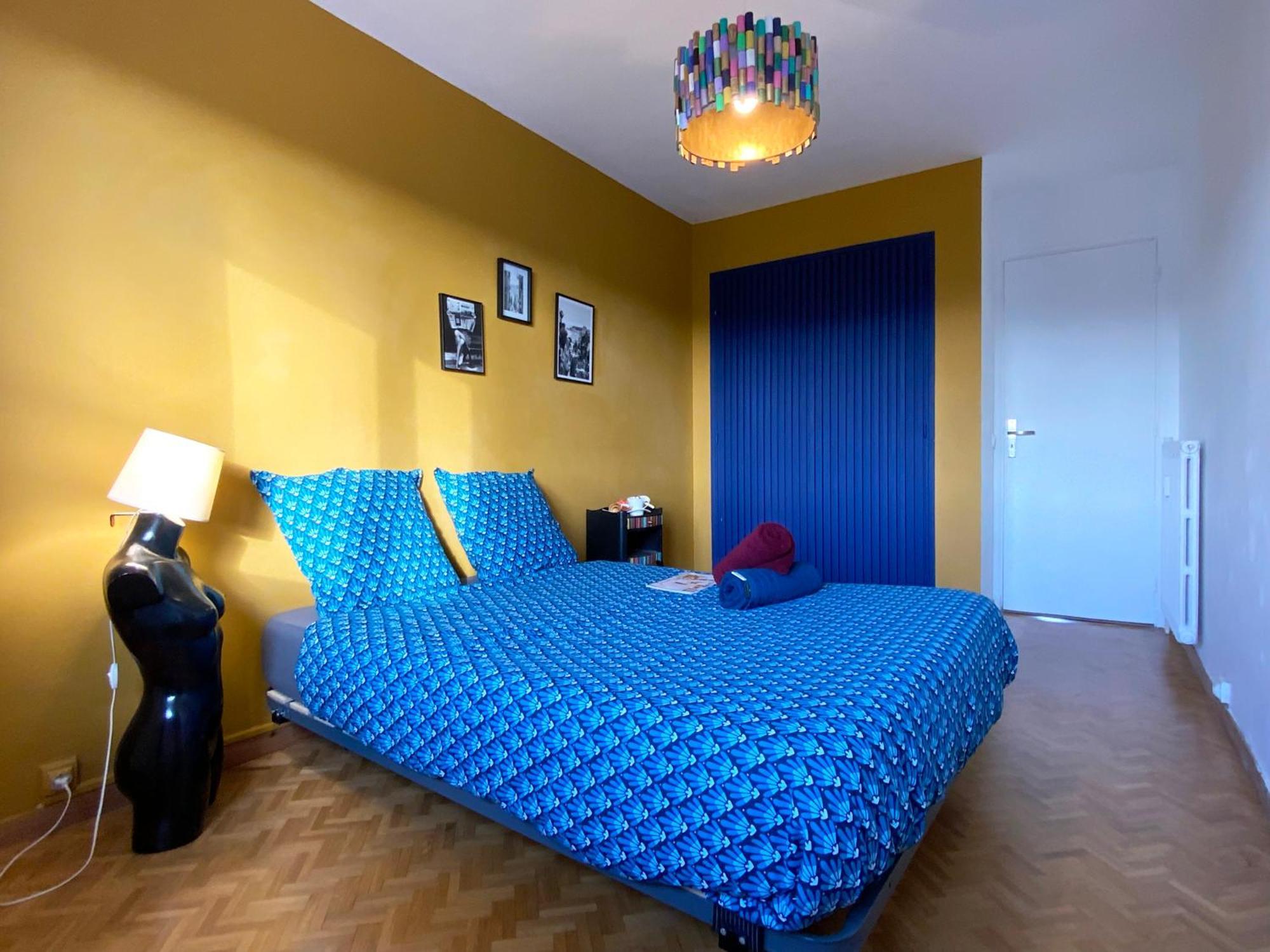 Panoramic Sea View - Air-conditioning - Balcony - Tramway - 2 Bedrooms - Wifi - Fully Equipped Kitchen *