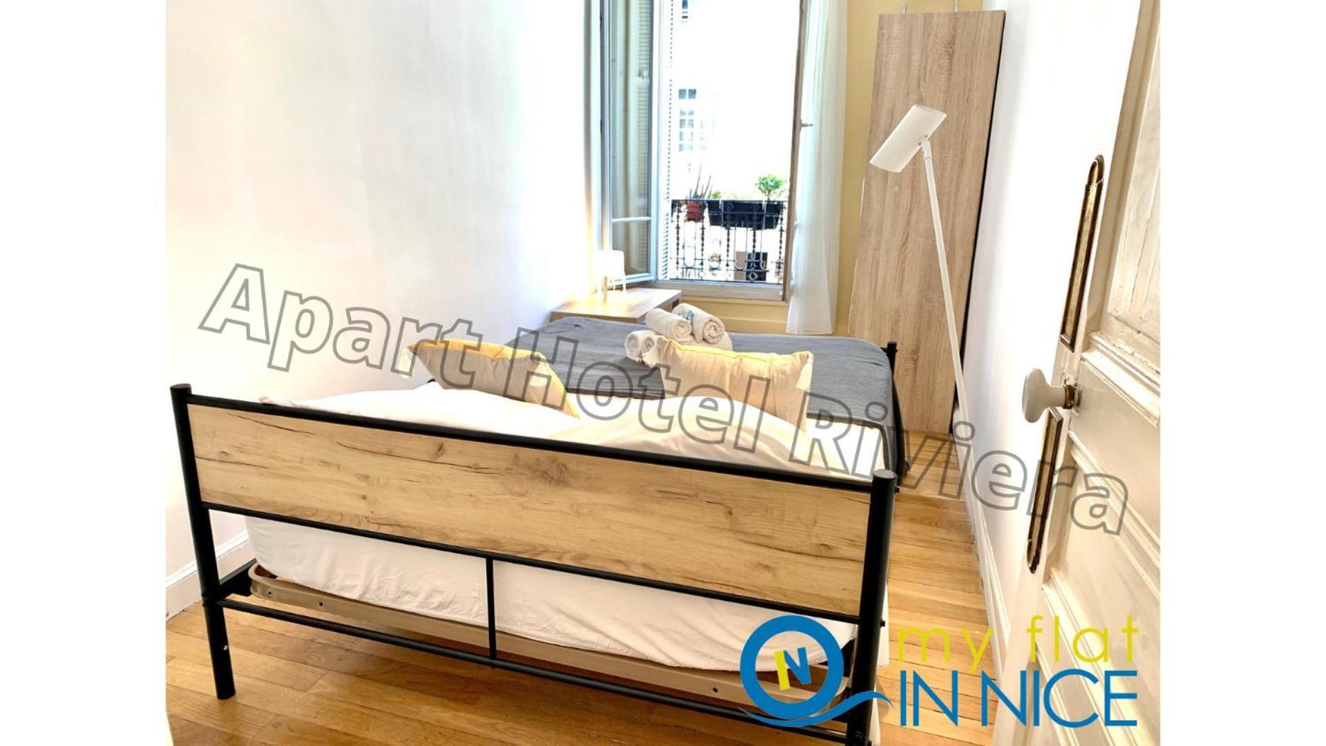 Riviera- Musiciens - 7 Minutes Promenade Des Anglais - Large Apartement Bourgeois 4 Pieces Ac - Small Balcony - View Garden - Balcon Palais Harmonie 1