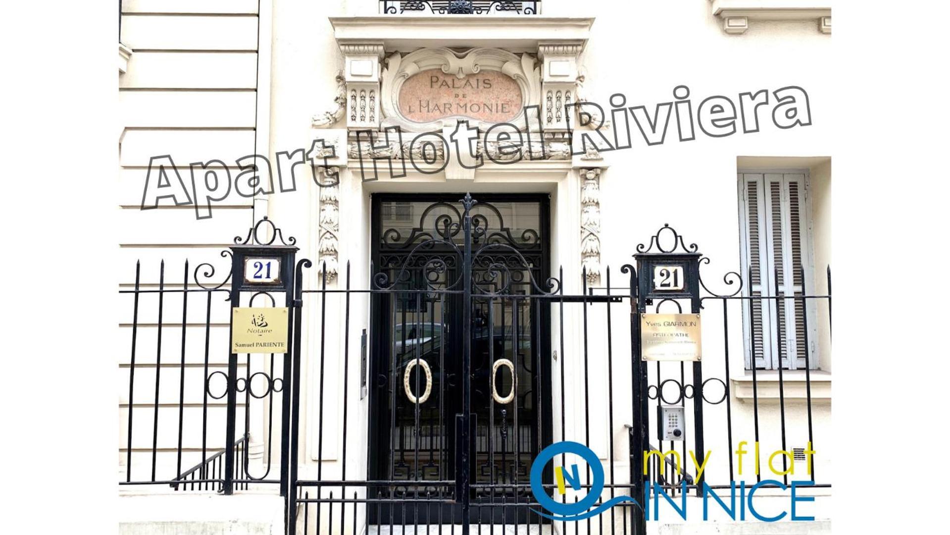 Riviera- Musiciens - 7 Minutes Promenade Des Anglais - Large Apartement Bourgeois 4 Pieces Ac - Small Balcony - View Garden - Balcon Palais Harmonie 1 Appartement *