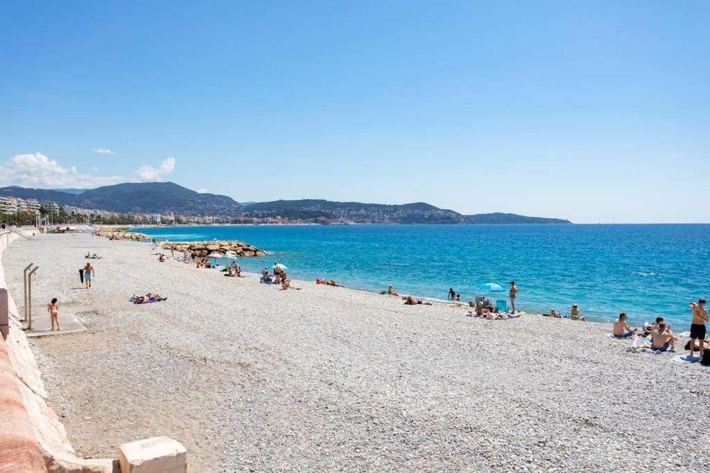 #43 Design Terrace Ac Wifi Sea View 1min Apartment Nice