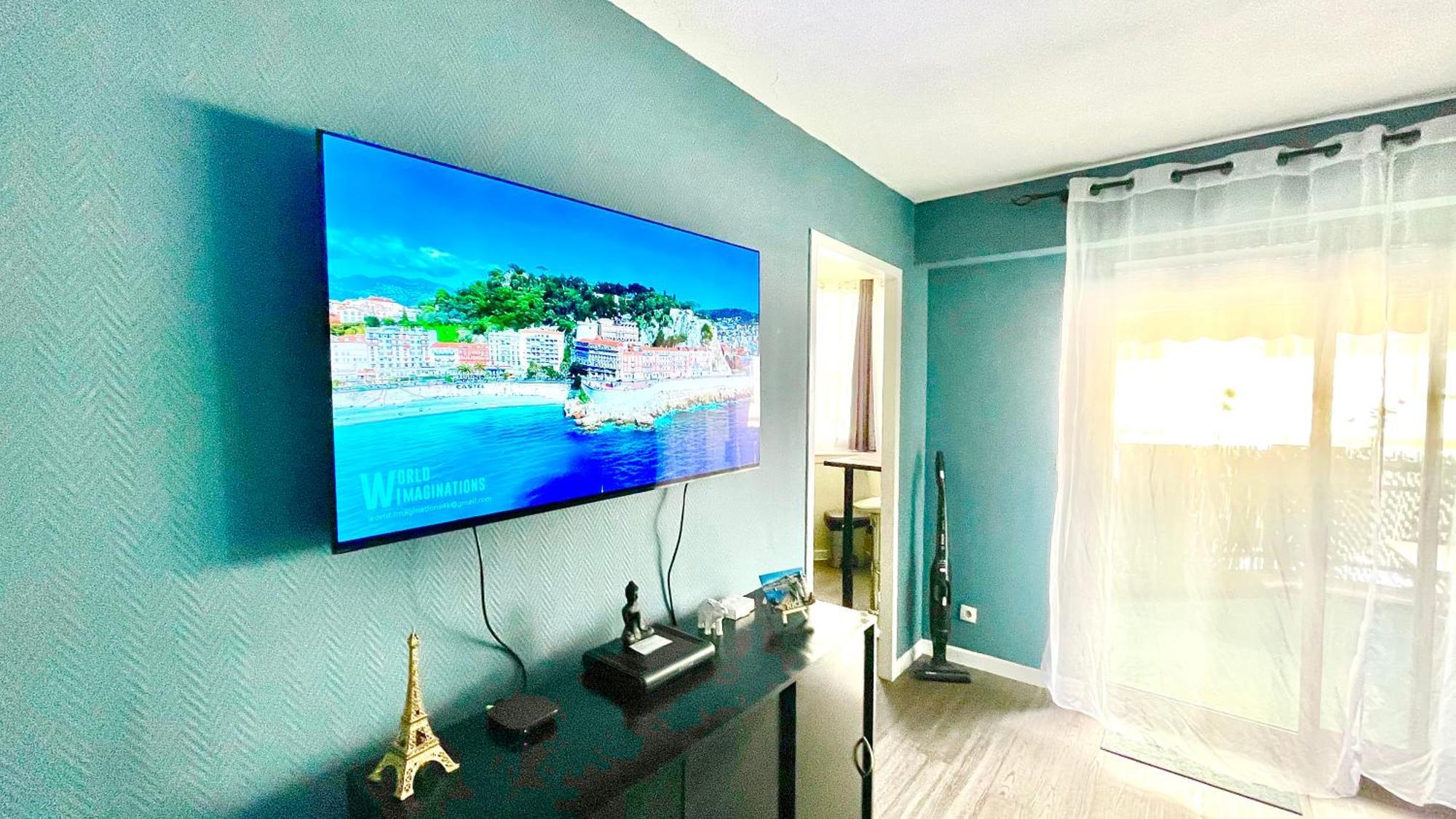 Apartment Center Side Free Paddle Beautiful Terrace