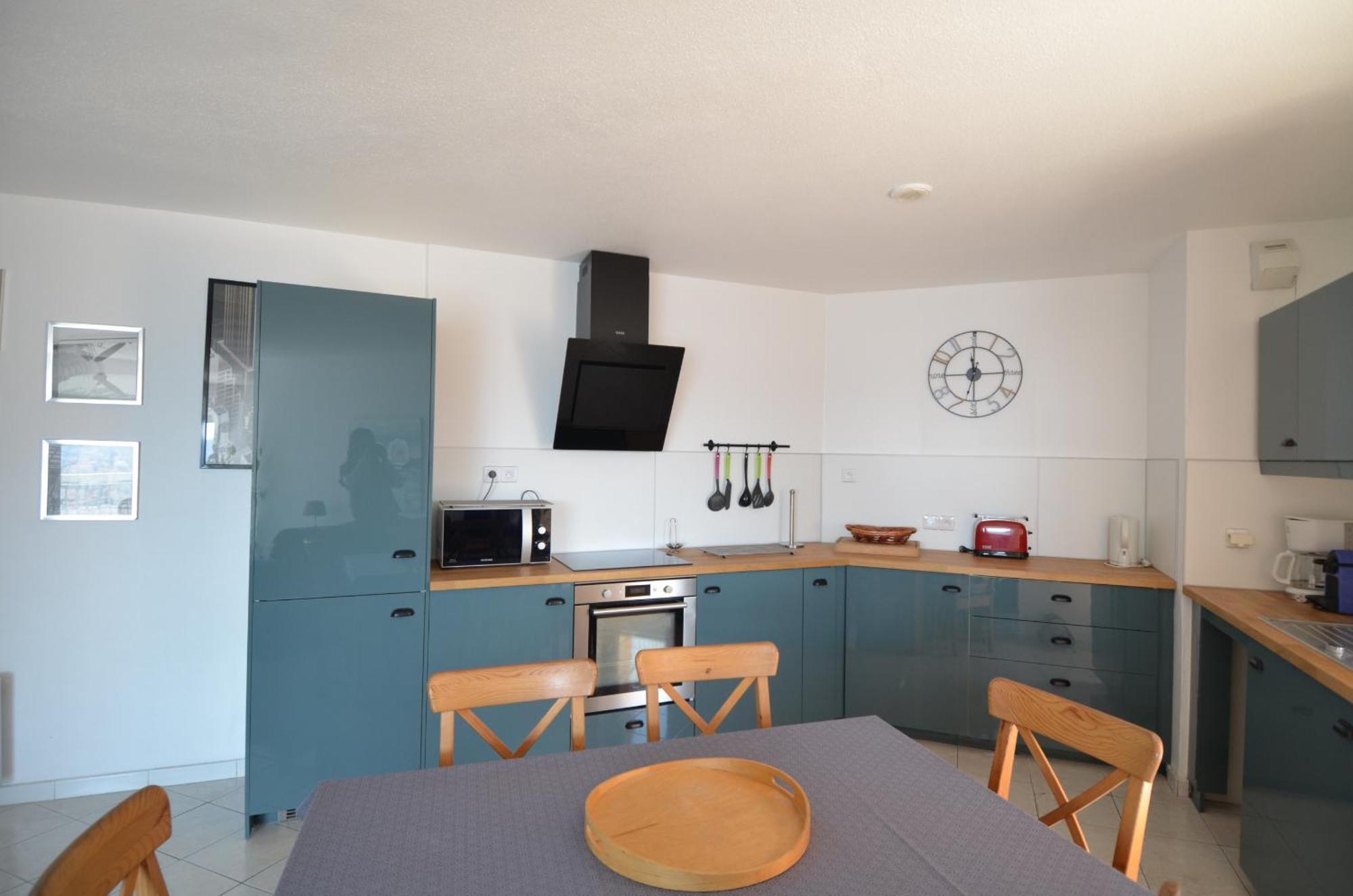 Appartement Babylone - Vue Panoramique Avec Piscine Pour 6 Personnes A Quartier Pessicart Nice