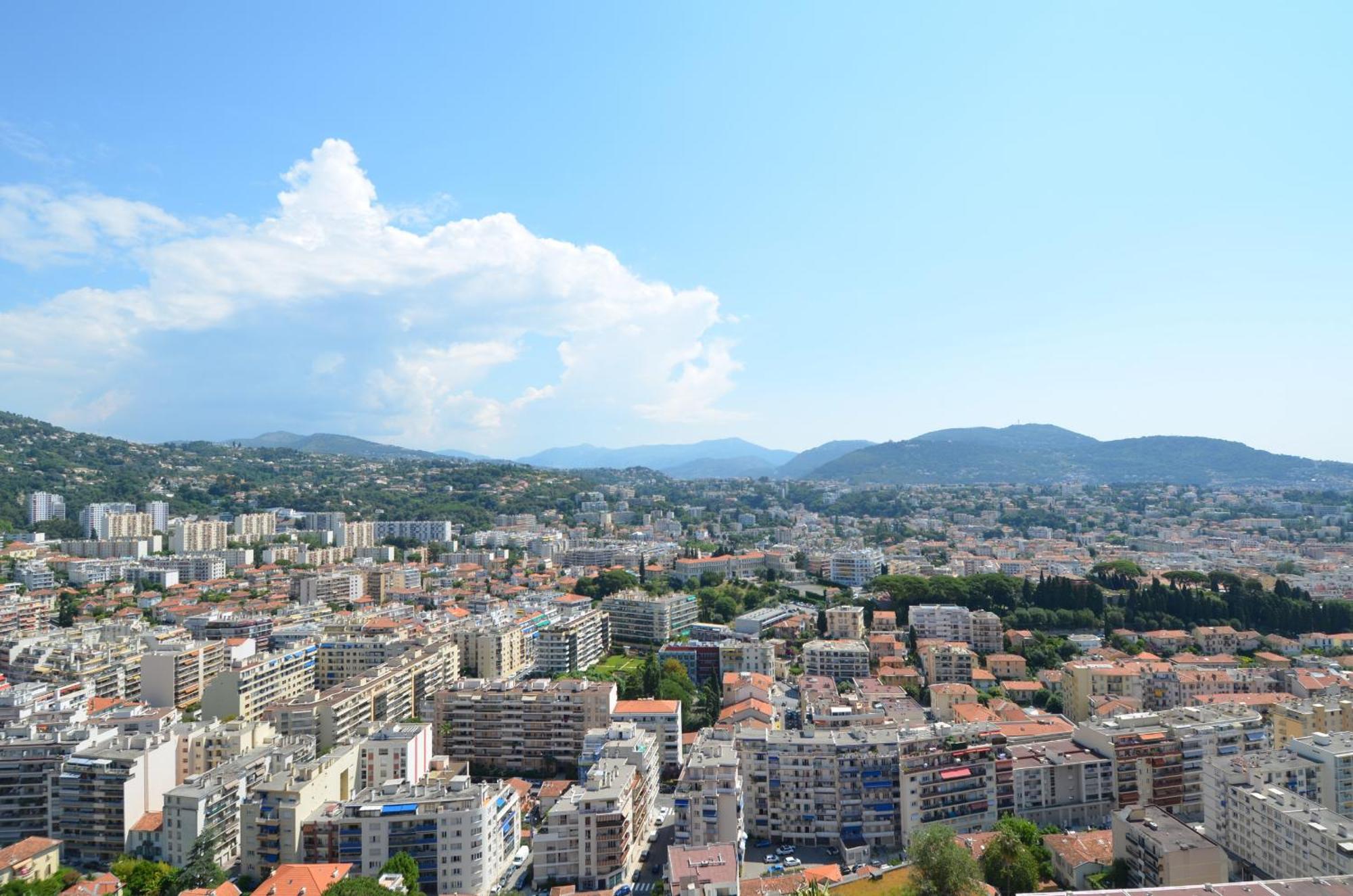 Apartamento Babylone - Vue Panoramique Avec Piscine Pour 6 Personnes A Quartier Pessicart