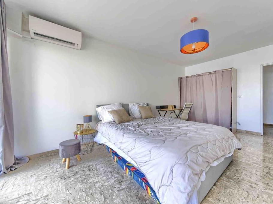 Apartment 1 Min To Bedroom Flat With 2 Ac And Parking In Summer Nice