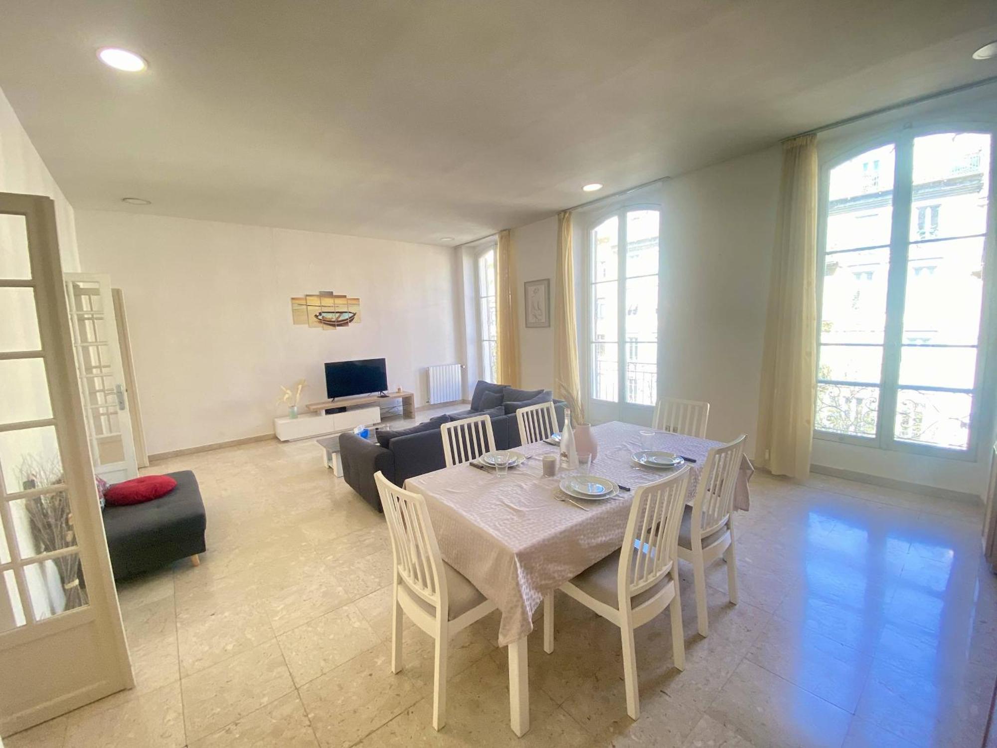 Grand F3- Centre De Nice, Wifi Ac Apartment *