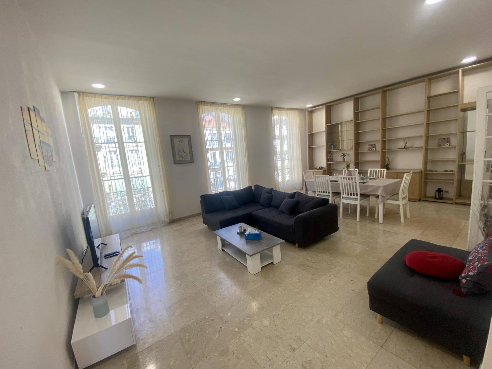 Grand F3- Centre De Nice, Wifi Ac Apartment