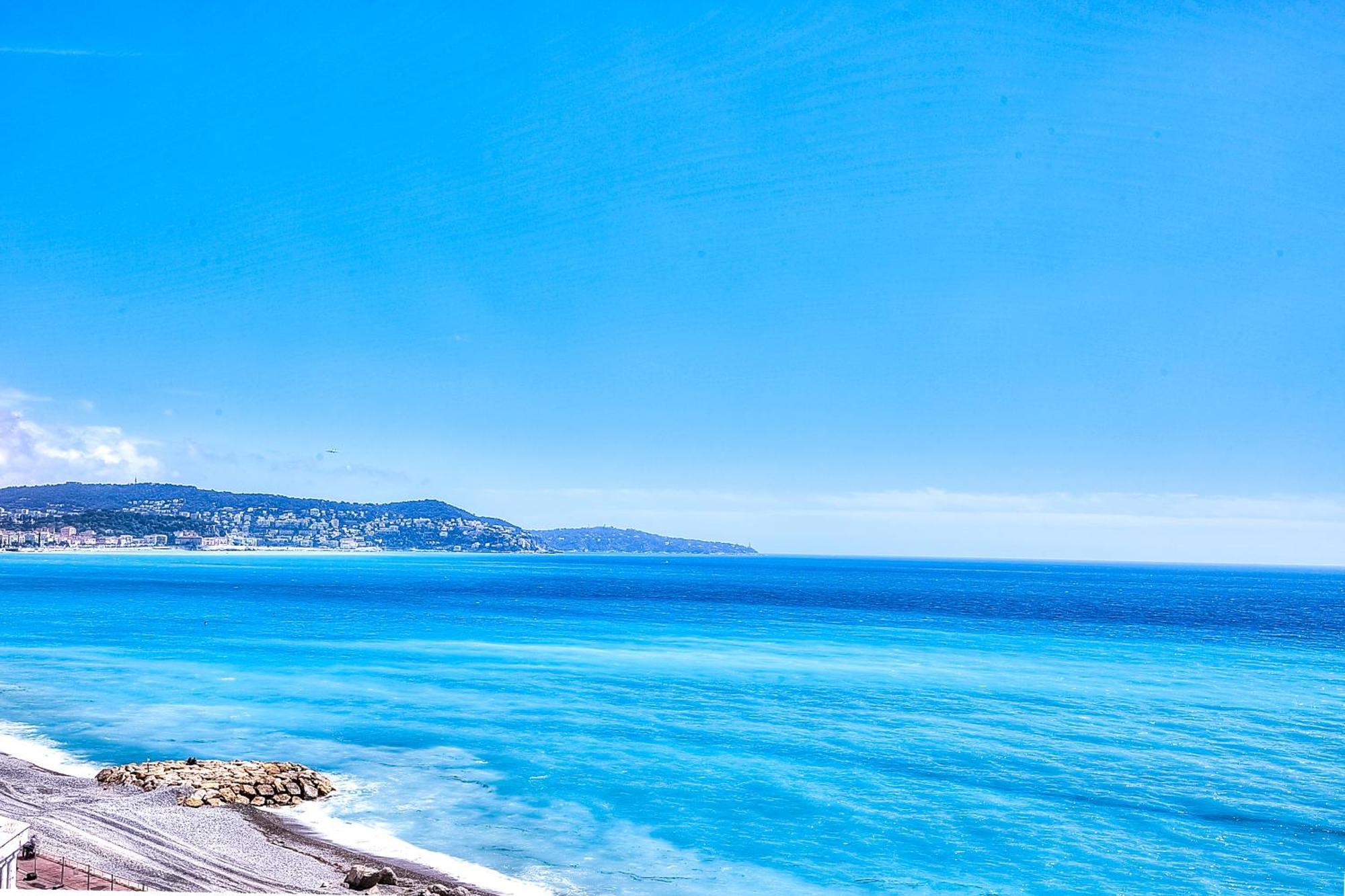 Le Florentina, Dernier Etage Avec Terrasse, Vue Sur La Baie Des Anges Nice