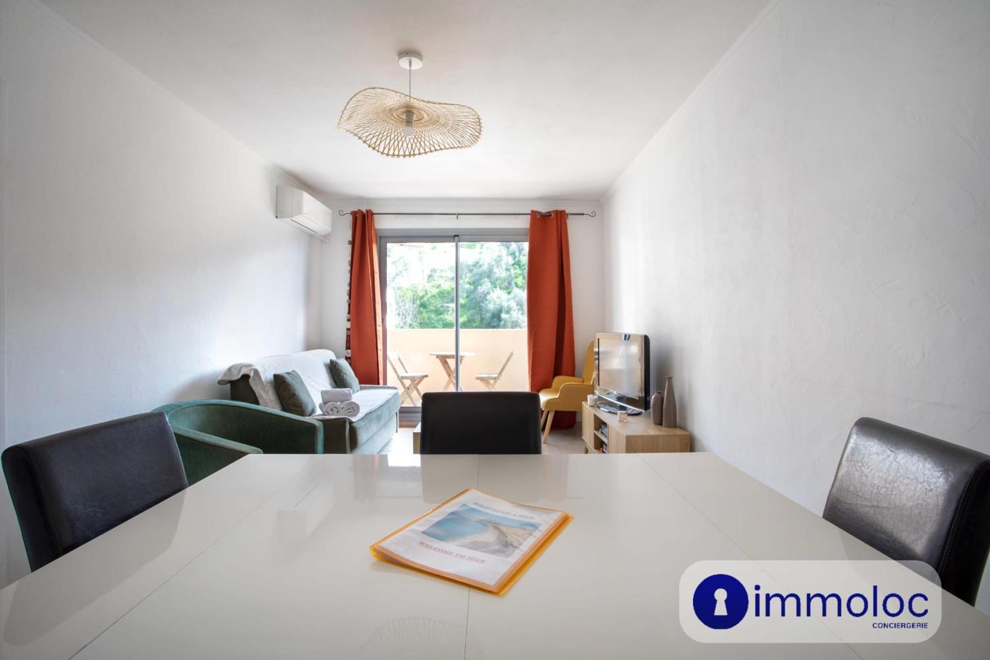 Apartment T2 With Terrace Sea View Nice