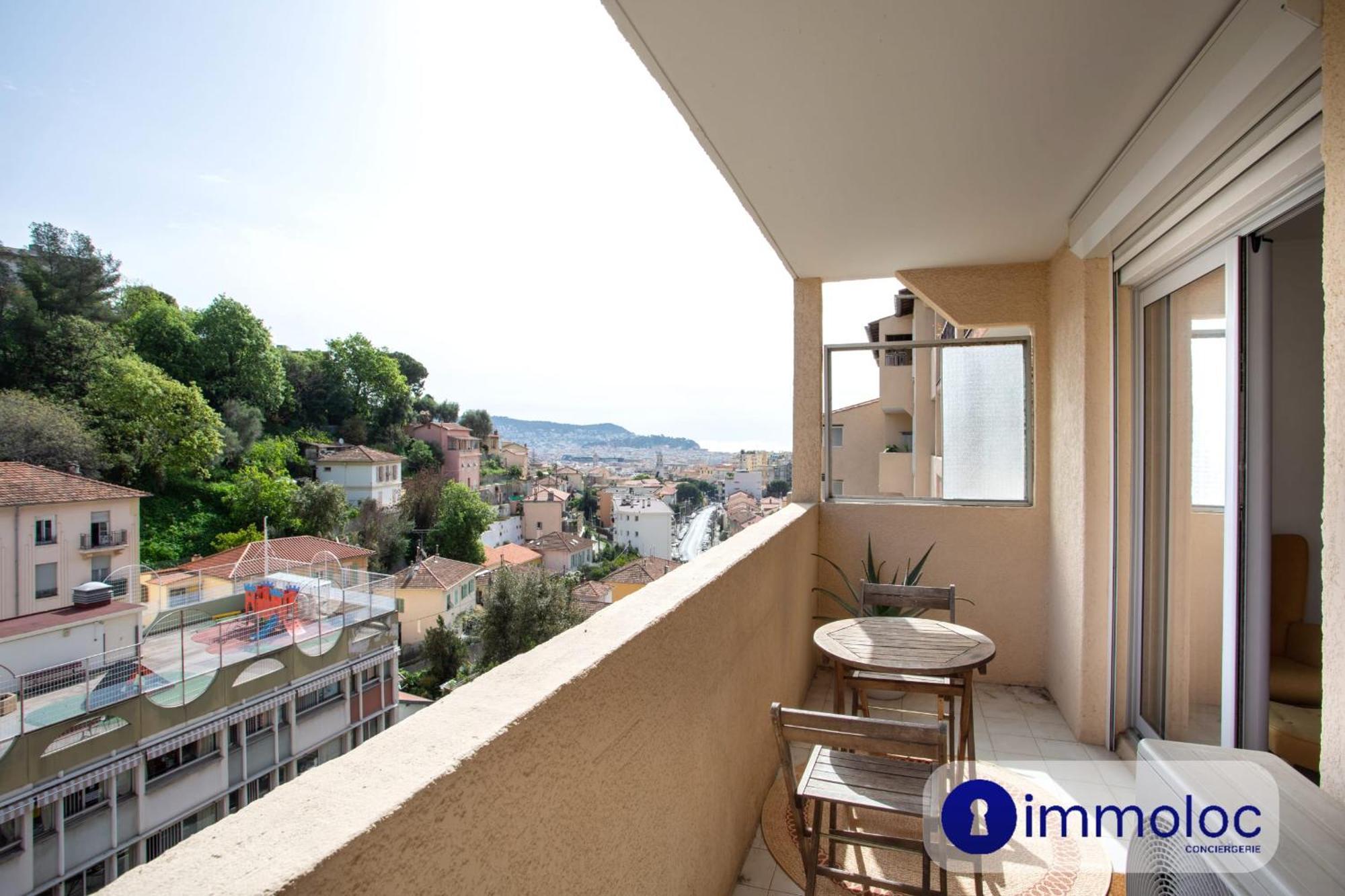 Apartment T2 With Terrace Sea View Nice